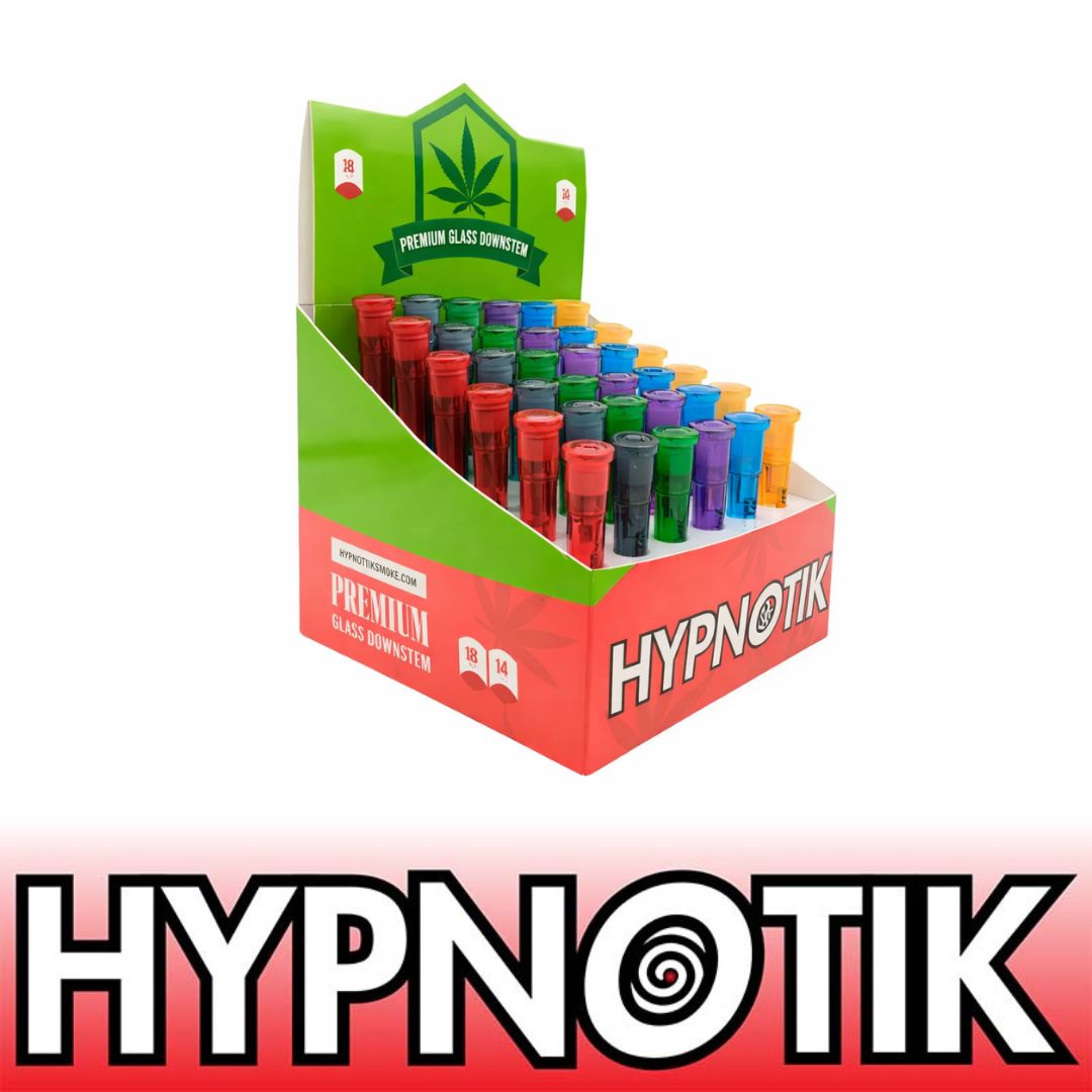 Untitled design (37) DISPLAY OF 36 HYPNOTIK CANDY COLORED DOWNSTEMS - Image 1
