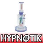 HYPNOTIK 9 INCH UNDER THE SEA RIG WITH OCTOPOS SITTING ON CORAL, COMES WITH BOWL AND BANGER, MILK PU - Image 2