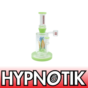 HYPNOTIK 9 INCH UNDER THE SEA RIG WITH OCTOPOS SITTING ON CORAL,COMES WITH BOWL AND BANGER,  MILK GR