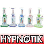 HYPNOTIK 9 INCH UNDER THE SEA RIG WITH OCTOPOS SITTING ON CORAL,COMES WITH BOWL AND BANGER,  BLUE JA - Image 3