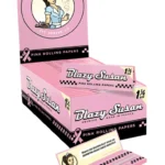 BLAZY SUSAN PINK 1-1/4 SIZE PAPERS, 50 PACKS OF 50 PAPERS PER BOX