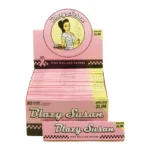 BLAZY SUSAN PINK KING SIZE PAPERS, 50 PACKS OF 50 PAPERS PER BOX