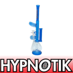 HYPNOTIK 19 INCH TOMMY GUN BONG, BLUE