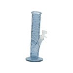 "TEXTURED SERIES" 10 INCH SNARLY SNAKE SKIN STRAIGHT TUBE BONG, BLACK. 420 SALE 42% OFF!!