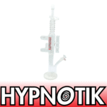 HYPNOTIK 21.5 INCH M4 GUN BONG, WHITE