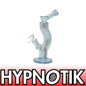 HYPNOTIK 9 INCH SIDEWINDER BONG, SUNSET BLUE