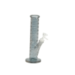 "TEXTURED SERIES" 10 INCH BRICK BY BRICK STRAIGHT TUBE BONG, ATNISTIC GREY. 420 SALE 42% OFF!!