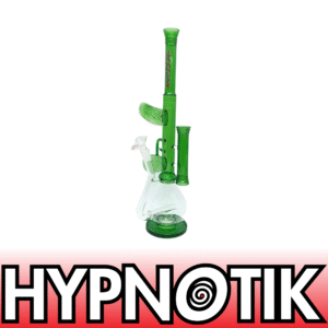 HYPNOTIK 19 INCH TOMMY GUN BONG, GREEN