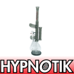 HYPNOTIK 19 INCH TOMMY GUN BONG, BLACK