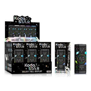 DISPLAY OF 15 YOCAN KODO STAR 510 BATTERY WITH GALAXY FULL DISPLAY