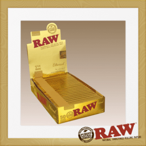 RAW ETHEREAL PHENOMENALLY 1-1/4 THIN ROLLING PAPERS