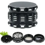 63 MM 4 PART GRINDER WITH ONLY 1 SCREW OFF TOP, KEEF TRAY IS HIDDEN UNDERNEATH - Image 2