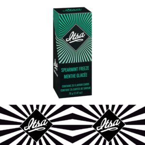 ITSA SPEARMINT FREEZE FLAVOR CARD, 25 INDIVIDUAL PACKS