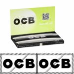 OCB PREMIUM BLACK DOUBLE SINGLE WIDE PAPERS, 25 BOOKS OF 100 - Image 2