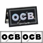 OCB PREMIUM BLACK DOUBLE SINGLE WIDE PAPERS, 25 BOOKS OF 100 - Image 3