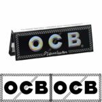OCB PREMIUM BLACK 1-1/4 PAPERS, 25 BOOKS OF 50 - Image 3