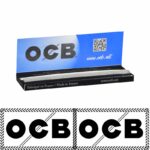 OCB PREMIUM BLACK 1-1/4 PAPERS, 25 BOOKS OF 50 - Image 2