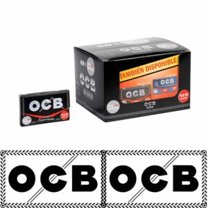 OCB PREMIUM BLACK 1-1/4 PAPERS, 40 BOOKS OF 300