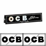 OCB PREMIUM BLACK SLIM KING PAPERS, 50 BOOKS OF 32 - Image 3