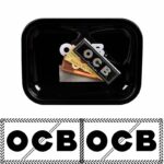 DISPLAY OF 12 OCB ROLLING TRAYS WITH 4 PACKS OF OCB 1-1/4 PAPERS PER TRAY - Image 3