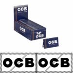 OCB ULTIMATE DOUBLE SINGLE WIDE PAPERS, 25 BOOKS OF 100