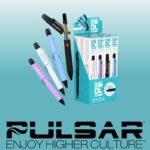 DISPLAY OF 12 PULSAR SCRIBE PEN VAPE 500 MAH 510 BATTERY