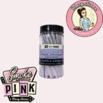JAR OF 50 BLAZY SUSAN PURPLE 1-1/4 SIZE CONES