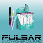 DISPLAY OF 6 PULSAR 3 IN 1 SMART BATTERY VAPE PEN KIT 800 MAH 510 BATTERY