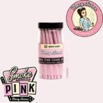 JAR OF 50 BLAZY SUSAN PINK KING SIZE CONES