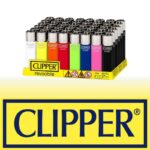 DISPLAY OF 48 CLIPPER CLASSIC MINI LIGHTERS