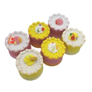 DISPLAY OF 6 74MM CAKE GRINDERS