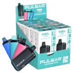 DISPLAY OF 10 PULSAR DL 2.0 PRO AUTO DRAW VARIABLE VOLTAGE 1000 MAH 510 BATTERY