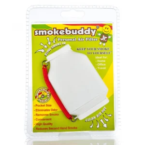 SMOKE BUDDY JUNIOR AIR FILTRATION SYSTEM WHITE