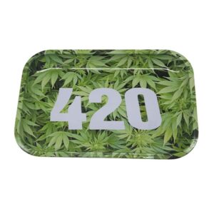 MEDIUM 420 ROLLING TRAY 11.25 X 7.5 INCH