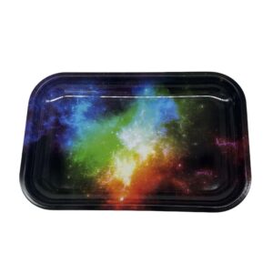 MEDIUM NORTHERN LIGHTS ROLLING TRAY 11.25 X 7.5 INCH