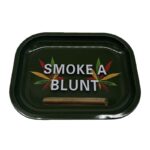 SMALL SMOKE A BLUNT ROLLING TRAY 7 X 5.5 INCH