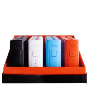 DISPLAY OF 20 YOCAN KODO 510 BATTERIES