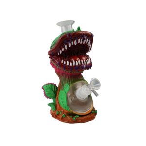 9 INCH 3-D MAN EATING PLANT BONG