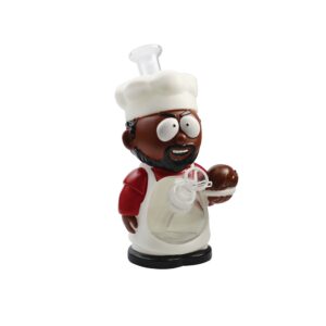 8.5 INCH 3-D CHEF BONG