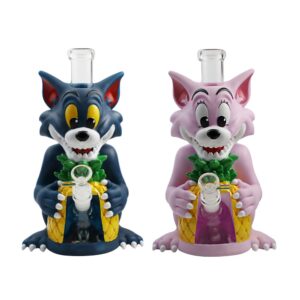 10.5 INCH 3-D TOM THE CAT BONG