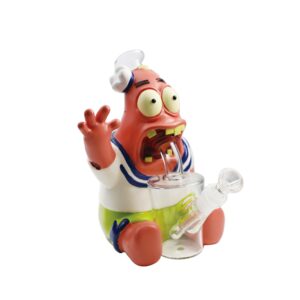 9 INCH 3-D ZOMBIE PATRICK BONG