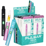 DISPLAY OF 6 PULSAR 3 IN 1 SMART BATTERY VAPE PEN KIT 800 MAH 510 BATTERY