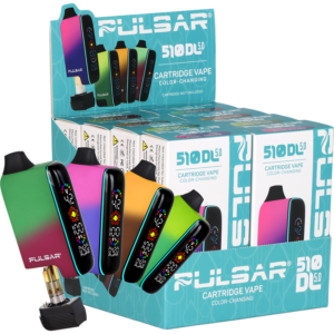 DISPLAY OF 8 PULSAR DL 5.0 THERMO SERIES PRECISION VOLTAGE 1000 MAH 510 BATTERY