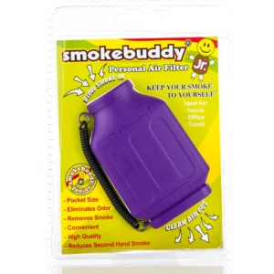 SMOKE BUDDY JUNIOR AIR FILTRATION SYSTEM PURPLE