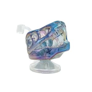 DARK DINO DOMINATOR RIG, COMES WITH QUARTZ BANGER, GREY