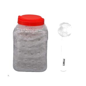 JAR OF 90 4 INCH BUBBLE PIPES