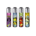DISPLAY OF 48 CLIPPER ANGEL VS. DEMON LIGHTERS