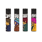 DISPLAY OF 48 CLIPPER ANIME SOUL LIGHTERS