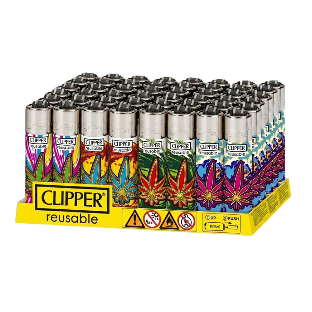 Clipper Leaves Explosion Lighters - 48ct Clipper Leaves Explosion Lighters - 48ct - Image 1