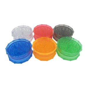 DISPLAY OF 6 100MM PLASTIC GRINDERS